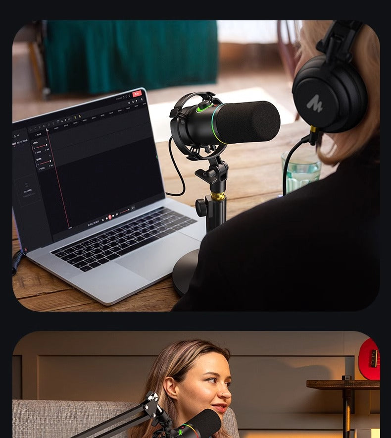 Desktop Dynamic Microphone Set