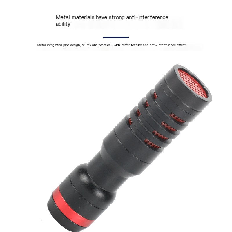 Professional Camera Microphone for Mobile Live Streaming
