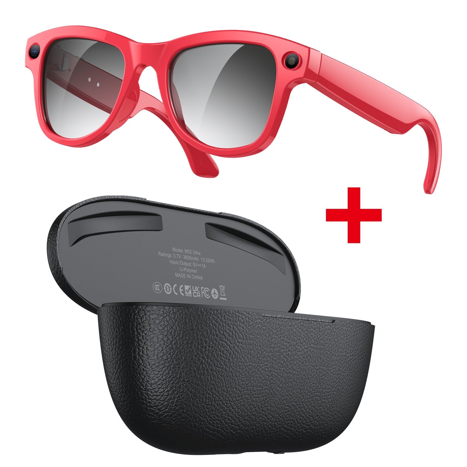 AI Glasses with Image Recognition & Wi-Fi