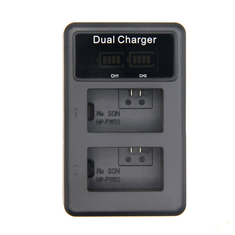 Dual Vertical NP-FW50 Charger for Digital Cameras