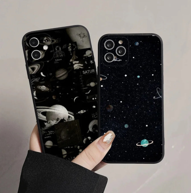 Astronaut Starry Moon Phone Case