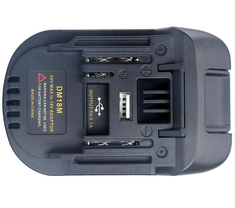 DM18M Battery Adapter and Converter for Power Supply