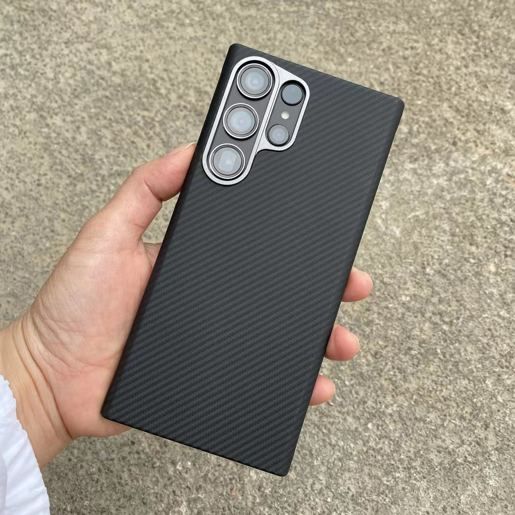 Kevlar Carbon Fiber Case for Samsung S23 Ultra