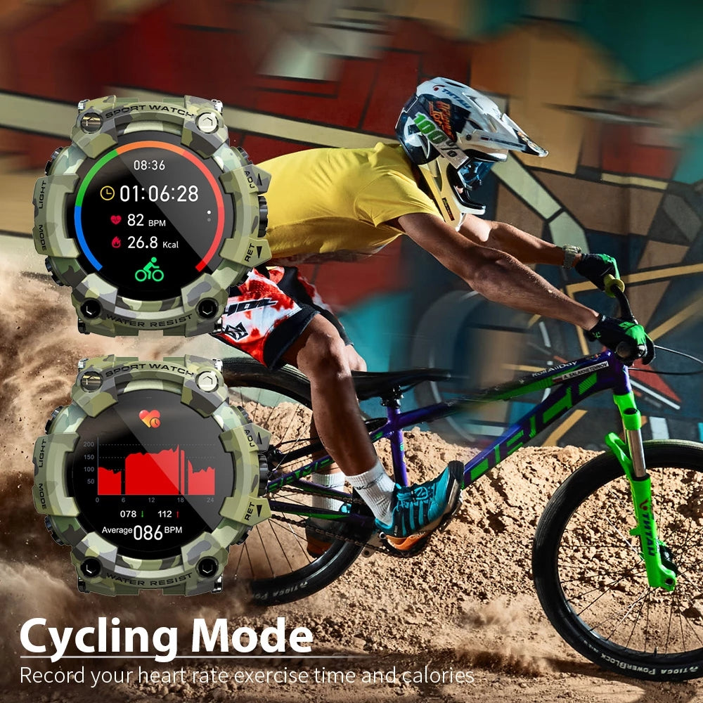2023 Smart Fitness Tracker Watch for Android & iOS