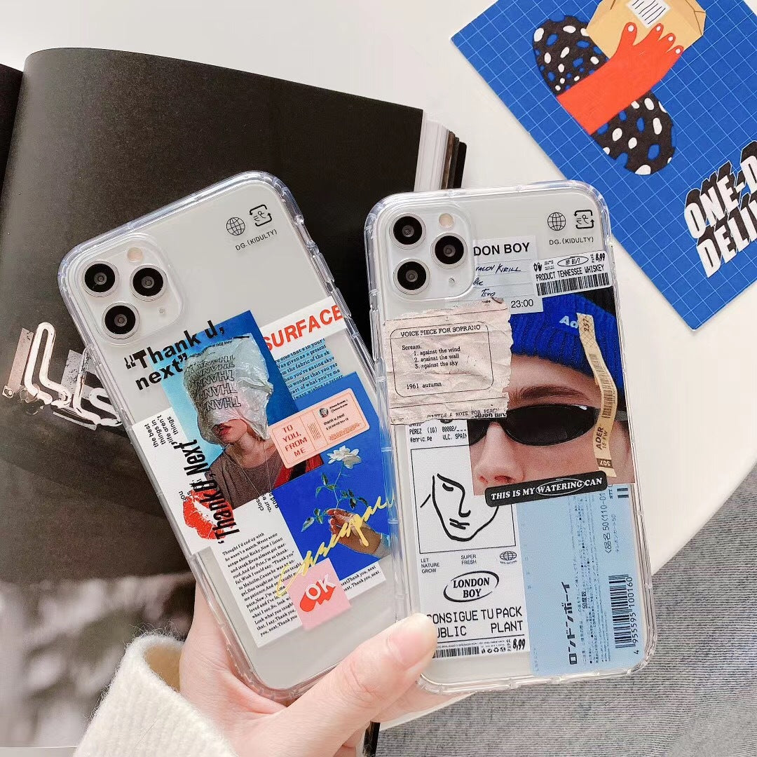 Trendy Male Phone Case with Unique Personality Design