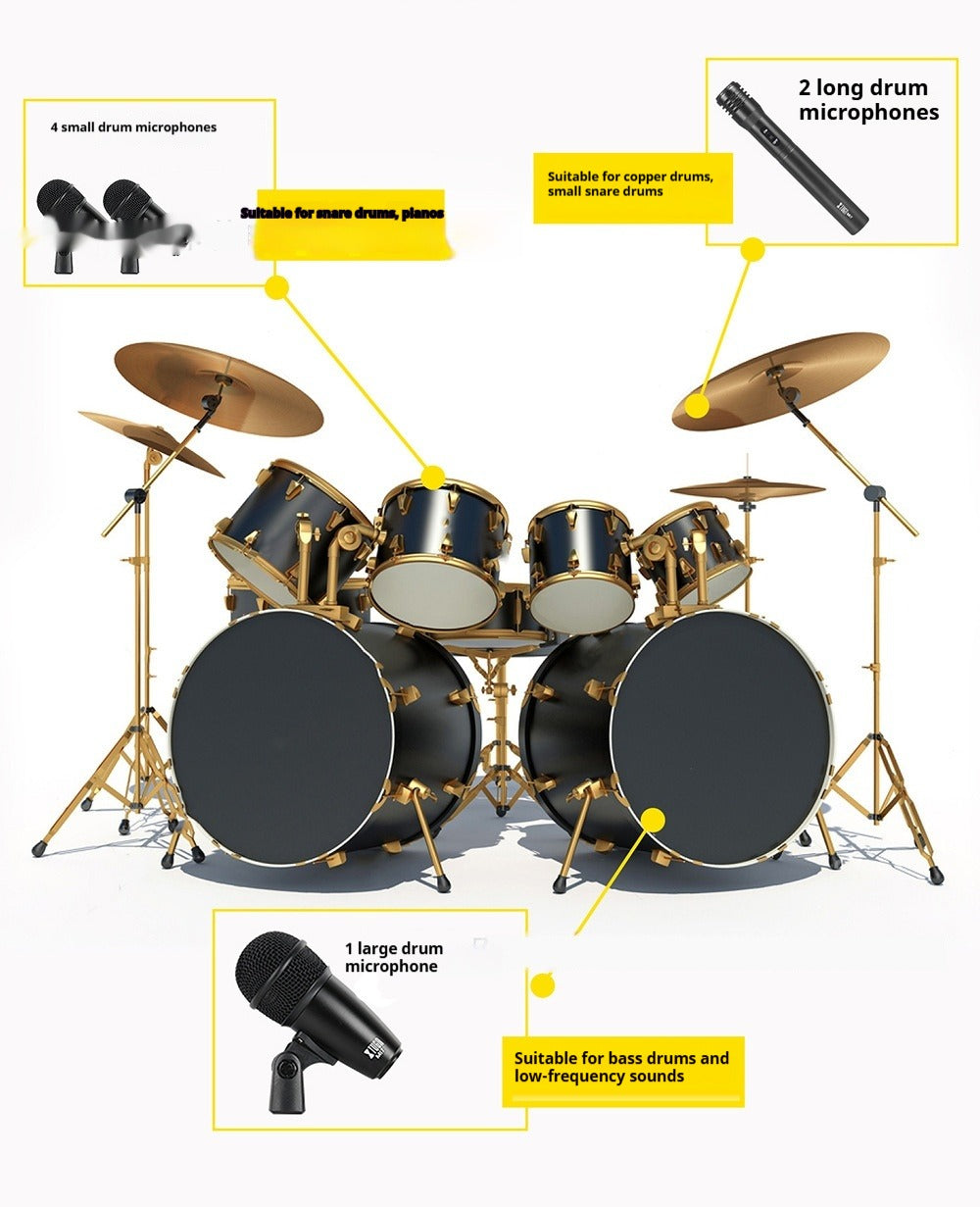 Performance Drum & Percussion Microphone Set