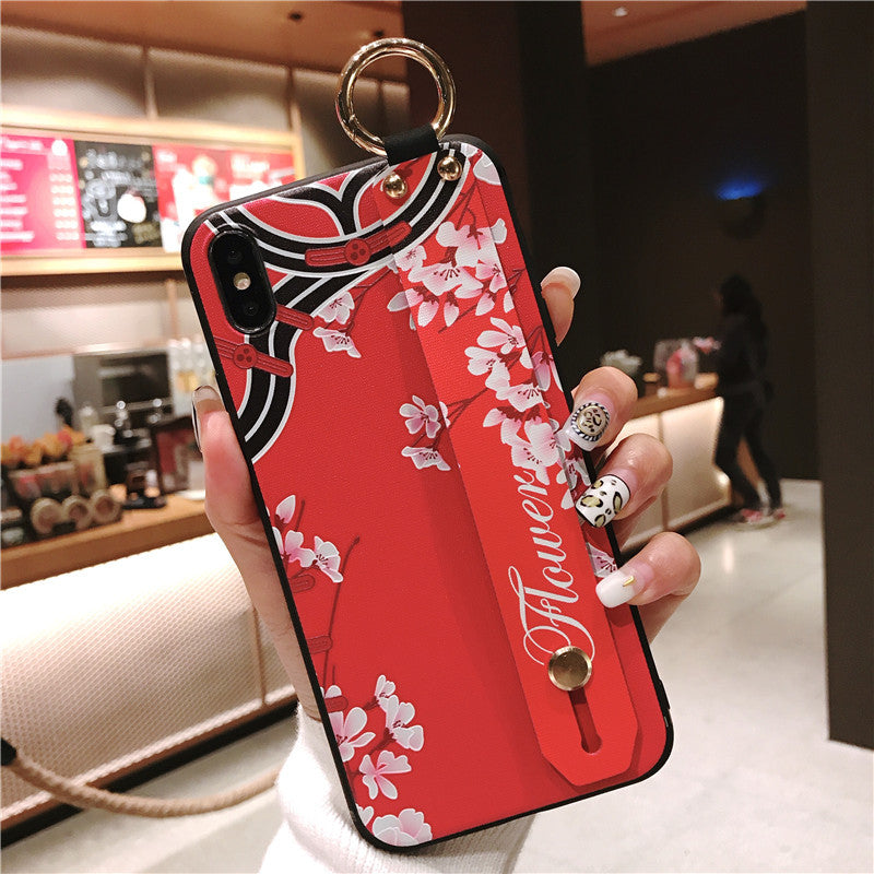 Colorful Embossed Phone Case for iPhone XS Max & OPPO R15