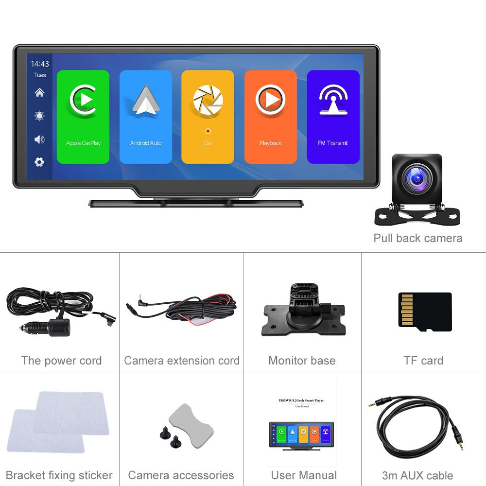 Smart Player with Wireless Carplay & Two-way Video