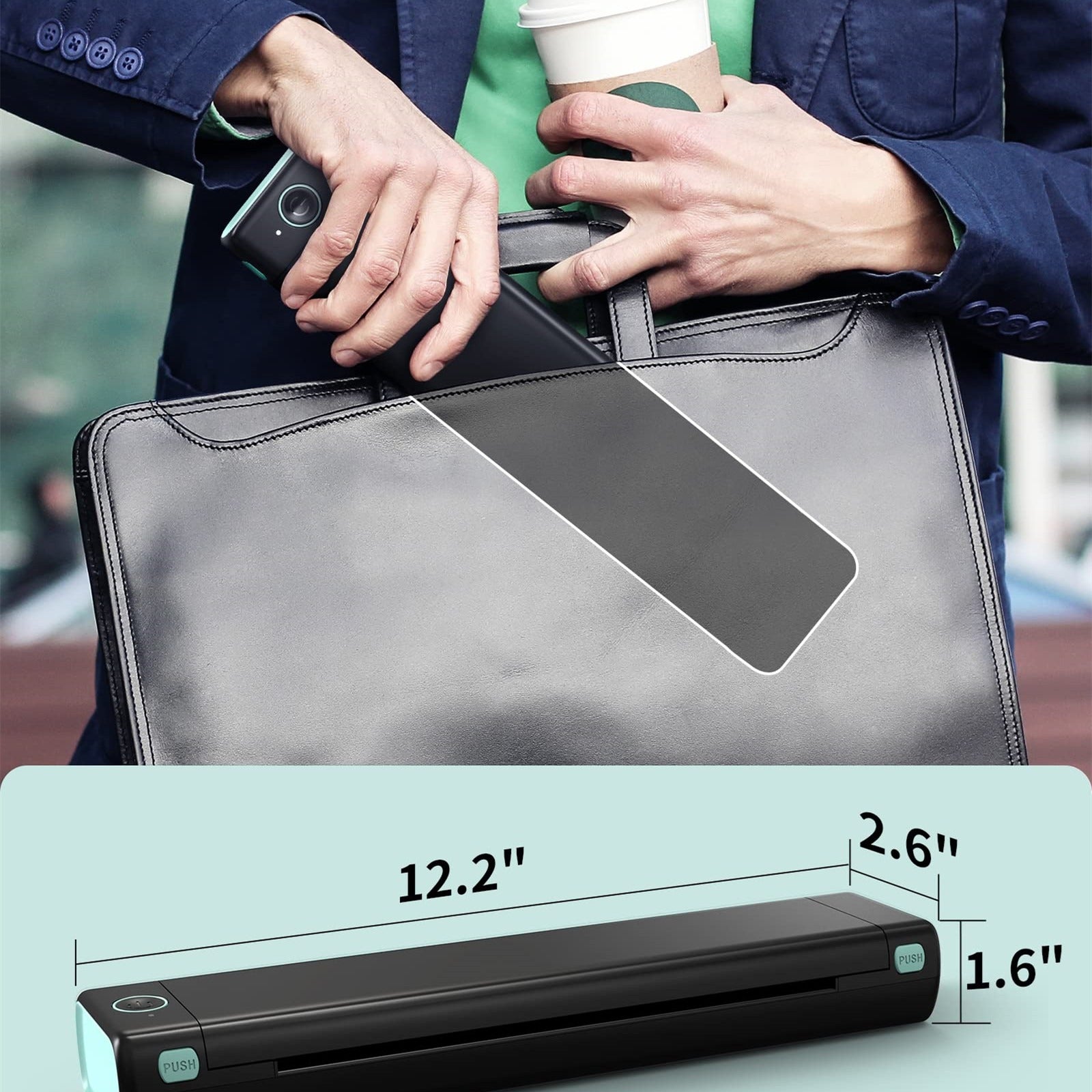 A4 Wireless Portable Thermal Printer