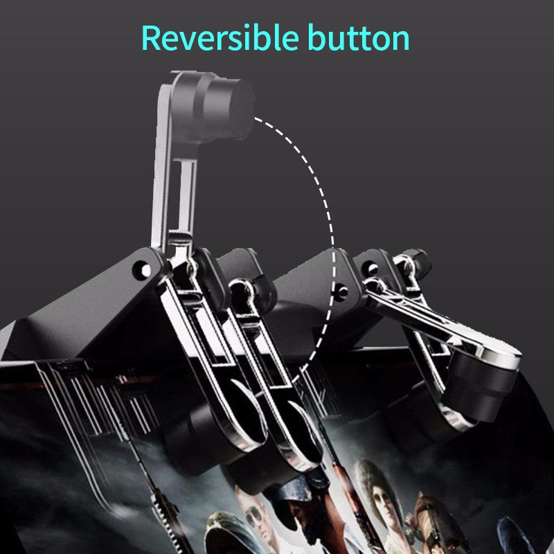 AK66 Mobile Game Controller for PUBG (Six-Finger)