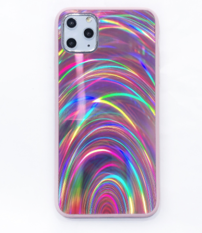 Rainbow Pattern Jelly Shell Case