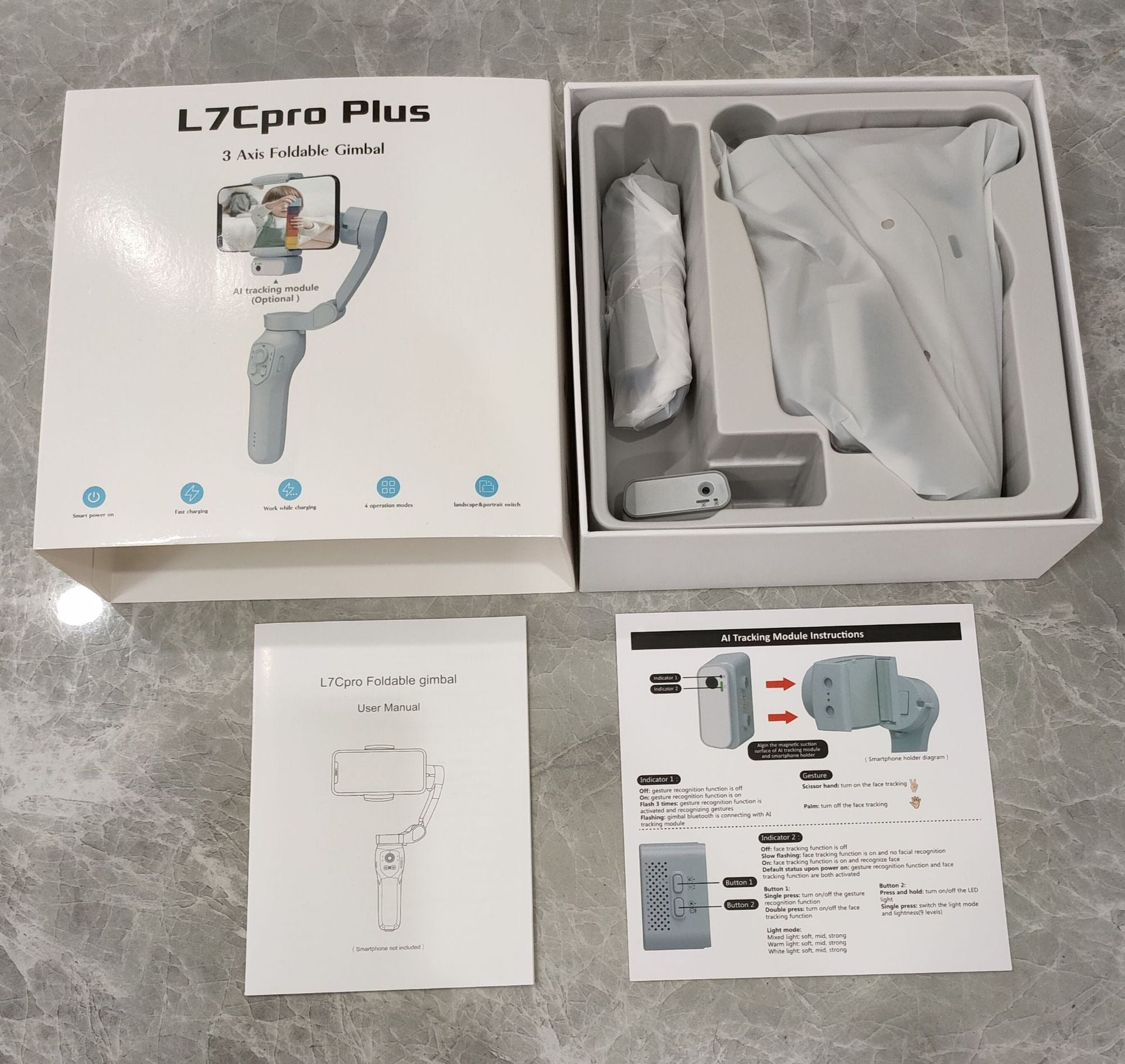 Foldable Handheld Stabilizer