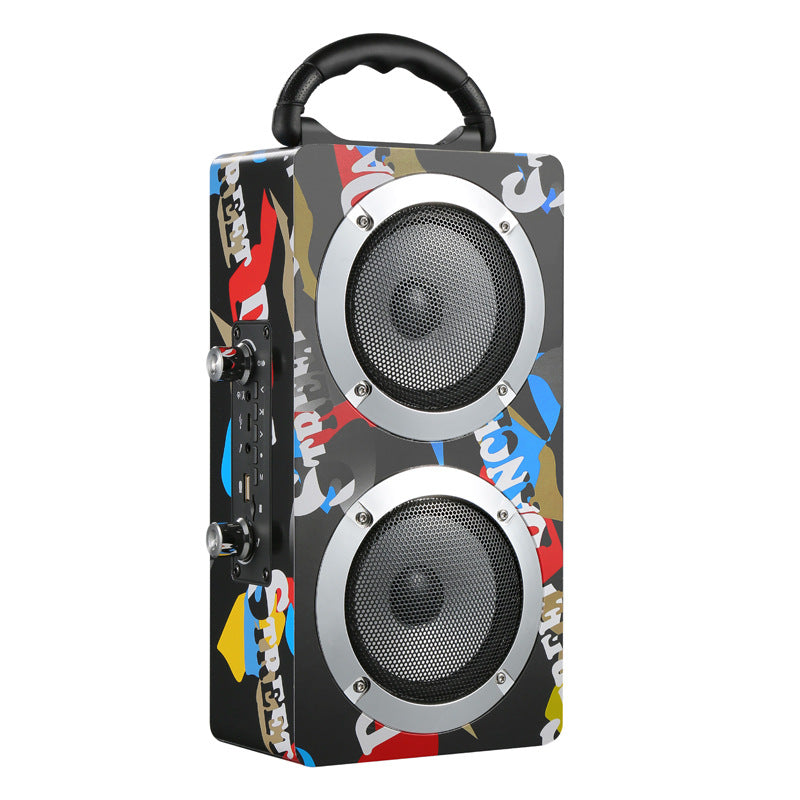 M20 Wooden Bluetooth Speaker with High Power Bass
