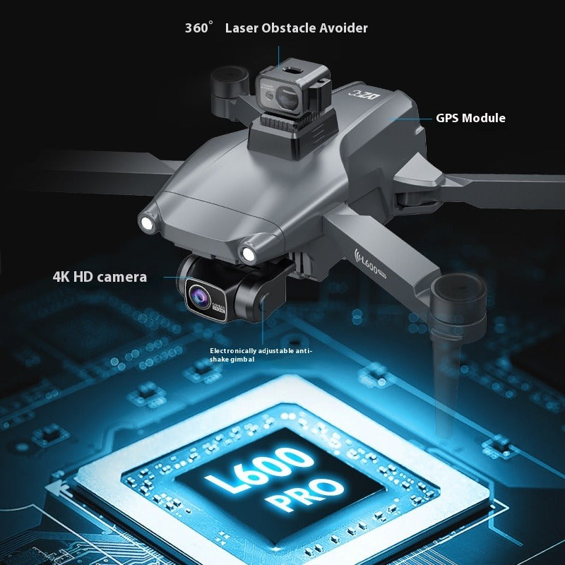 L600PRO Foldable 4-Axis Drone with HD Remote Control