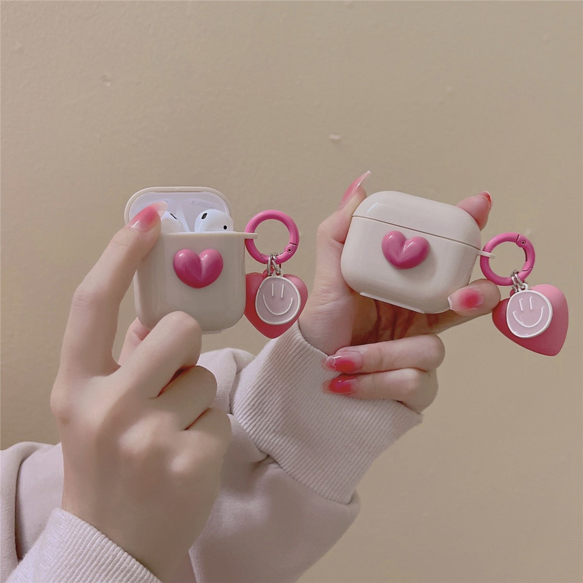 Love Happy Face Protective Case for AirPods 2 & Pro