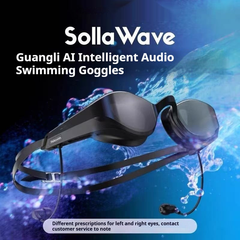 AI Swimming Goggles with Built-In Audio