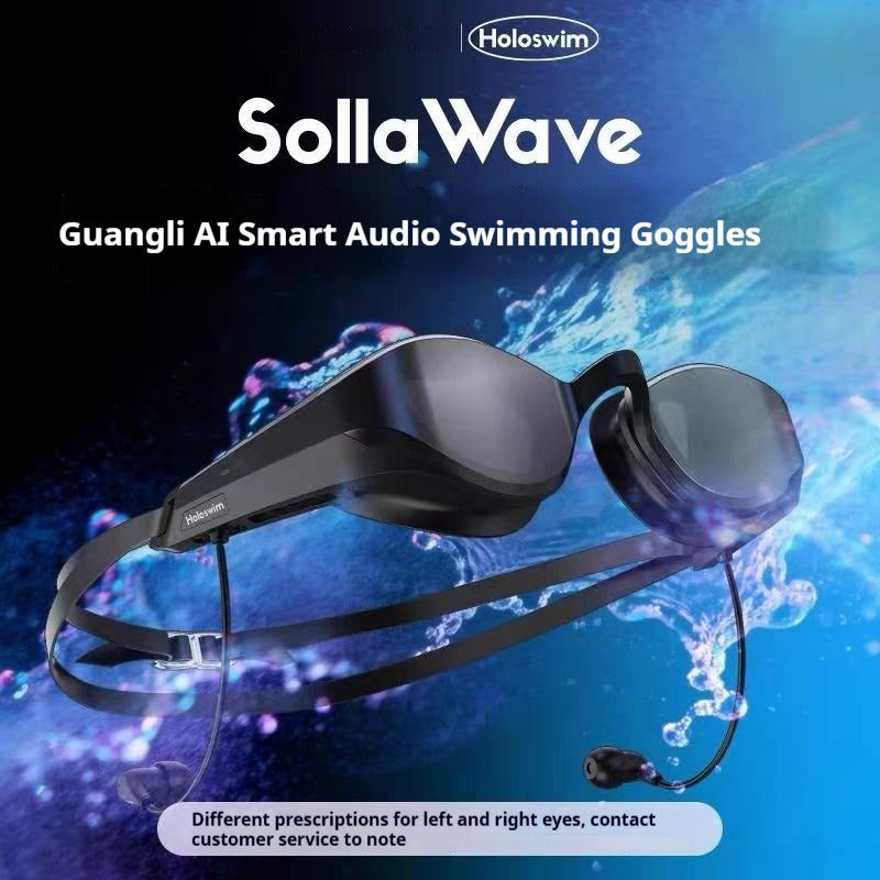 AI Swimming Goggles with Built-In Audio