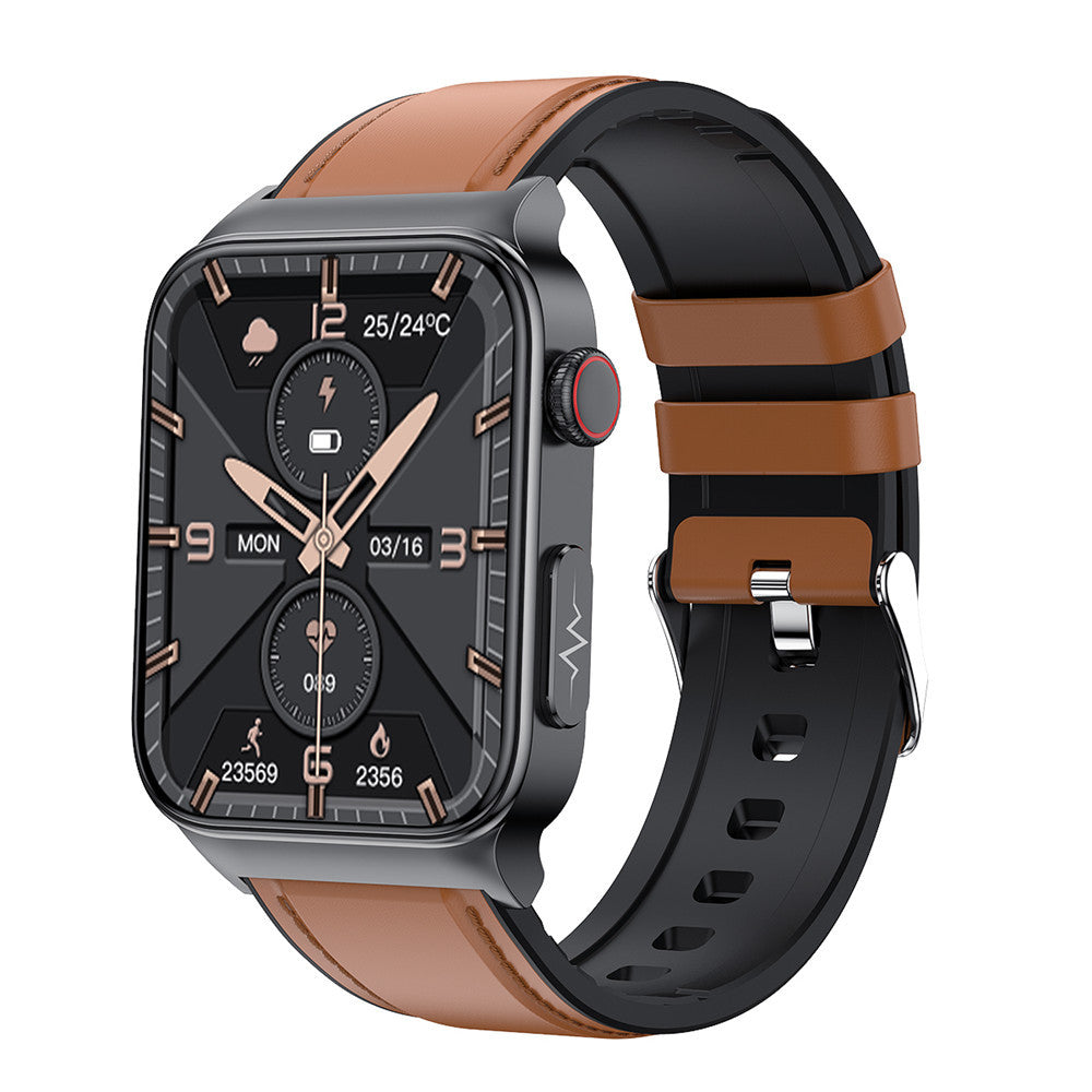2023 New E500 Smart Watch with ECG Monitoring