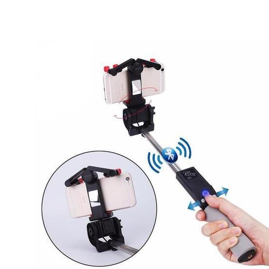 Bluetooth Selfie Stick with 360° Rotating Tripod