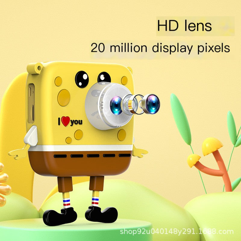 New Kids' HD Digital Cartoon Camera for School Use