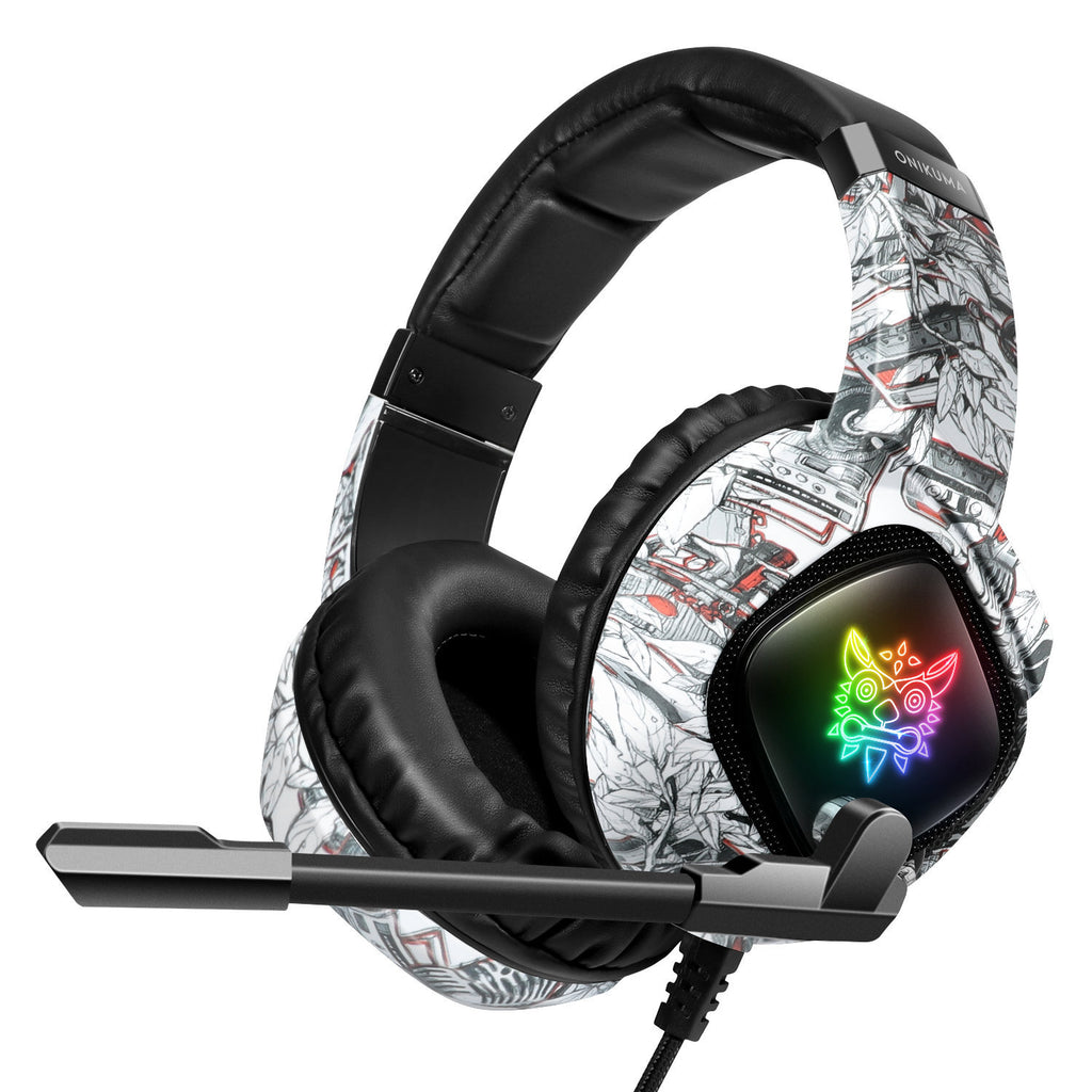 ONIKUMA K19 Camouflage RGB Wired Gaming Headset