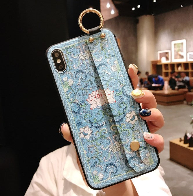 Colorful Embossed Phone Case for iPhone XS Max & OPPO R15