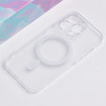 Transparent Glass MagSafe Phone Case
