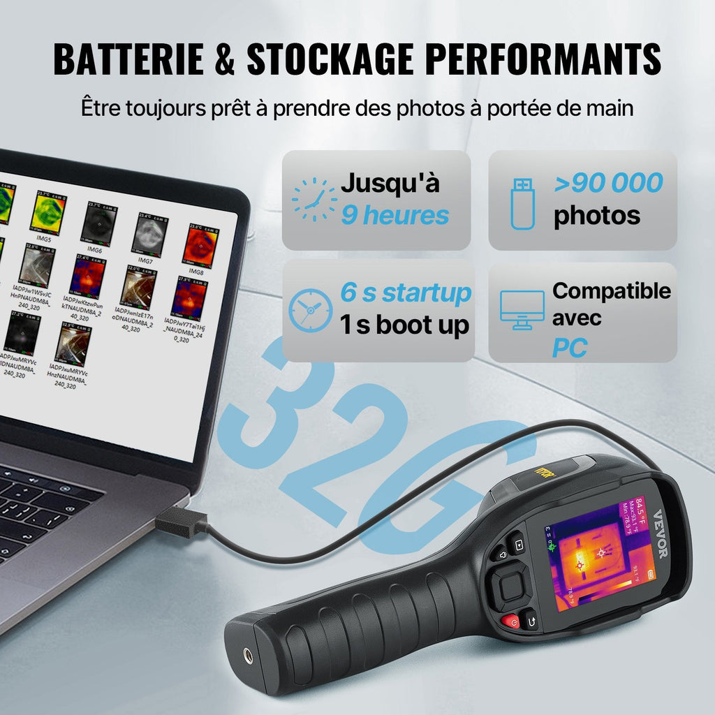 Thermal Imaging Camera 320x240 Super Resolution IR