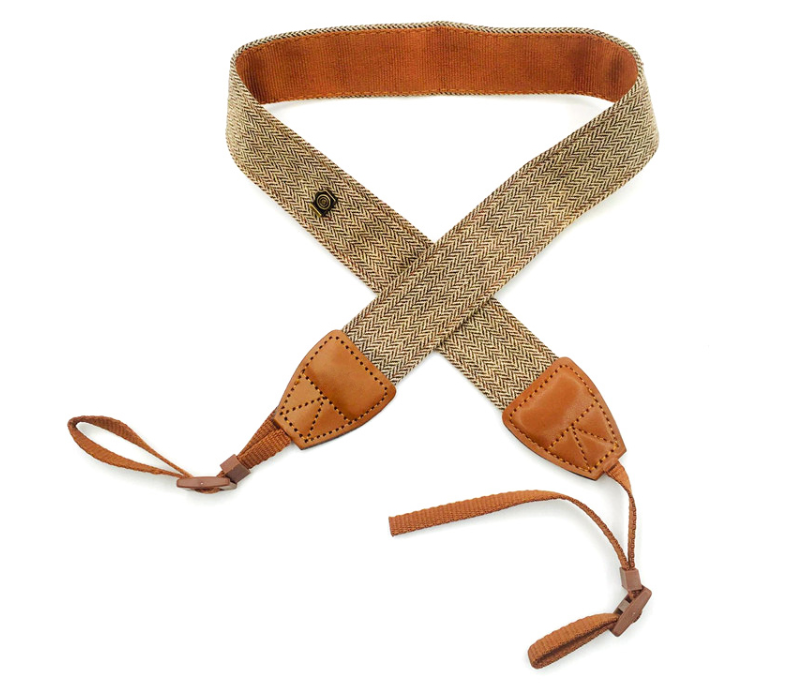 Canon Nikon Cotton Camera Strap with Vintage Design