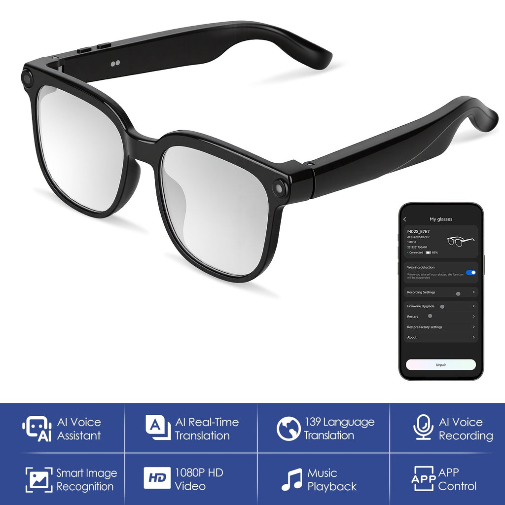 AI Smart Translation Glasses with Camera