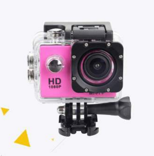 HD 1080P Outdoor Sports DV Camera with Waterproof Design