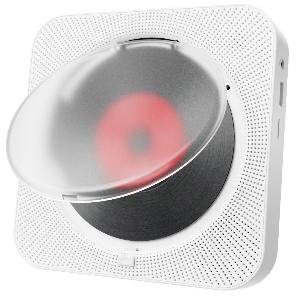 Wall-Mounted HD Player with Bluetooth for Vinyl and DVD