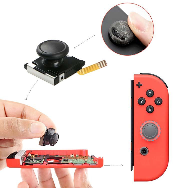 3D Joystick for Switch Controller Repair Parts