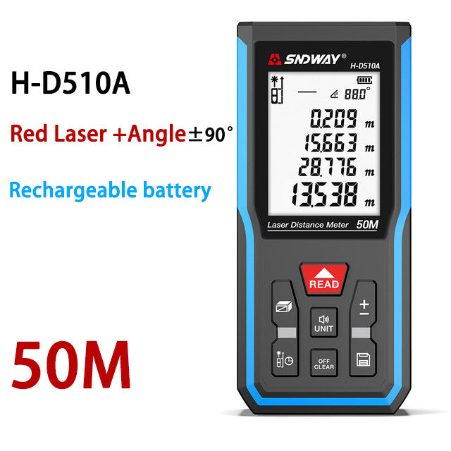 SNDWAY Handheld Infrared Laser Distance Meter