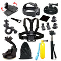 15-in-1 Accessory Kit for Hero4 and SJ4000 Cameras