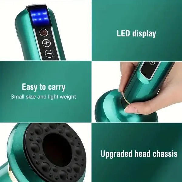 Rechargeable 12-Level Cupping Massager