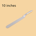 8-Inch Curved Stainless Steel Cake Spatula Tool