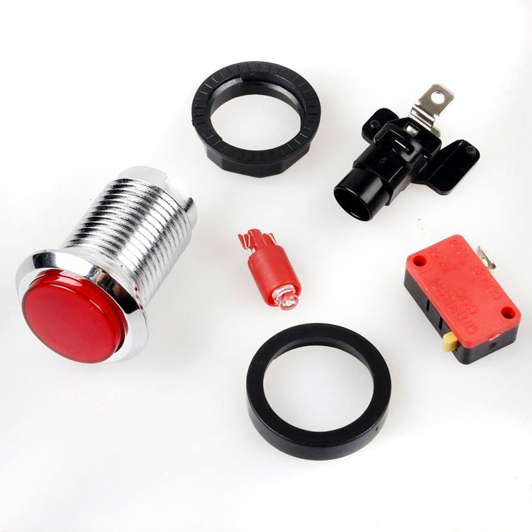DIY Arcade Joystick Kit with USB Circuit Board and LED