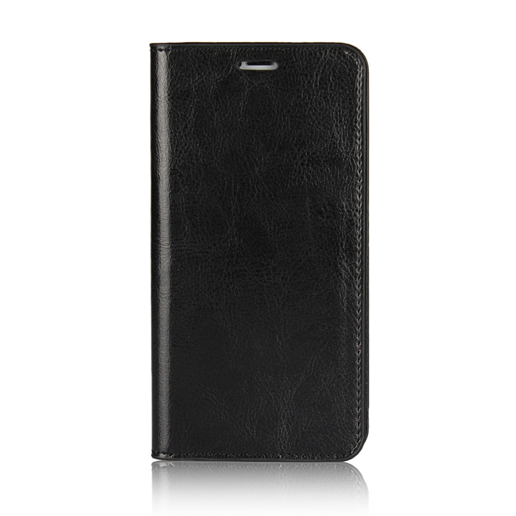 Crazy Horse Leather Phone Case Wallet with Stand