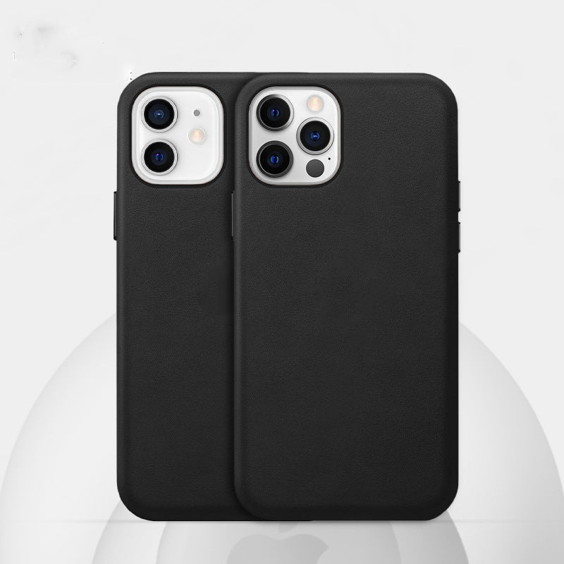 Magnetic Leather Protective Case for Phone 12