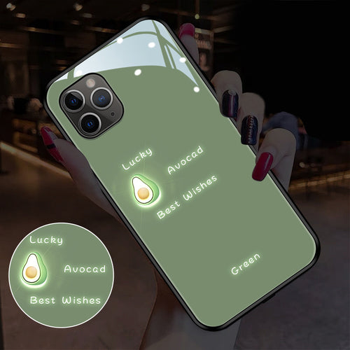 Apple-Compatible Call Flash Phone Case with Sound Control