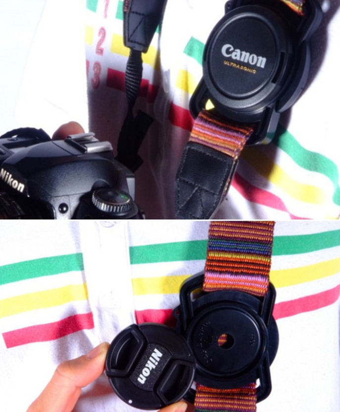 Lens Cap Anti-Loss Clip for 77mm Lens Cover