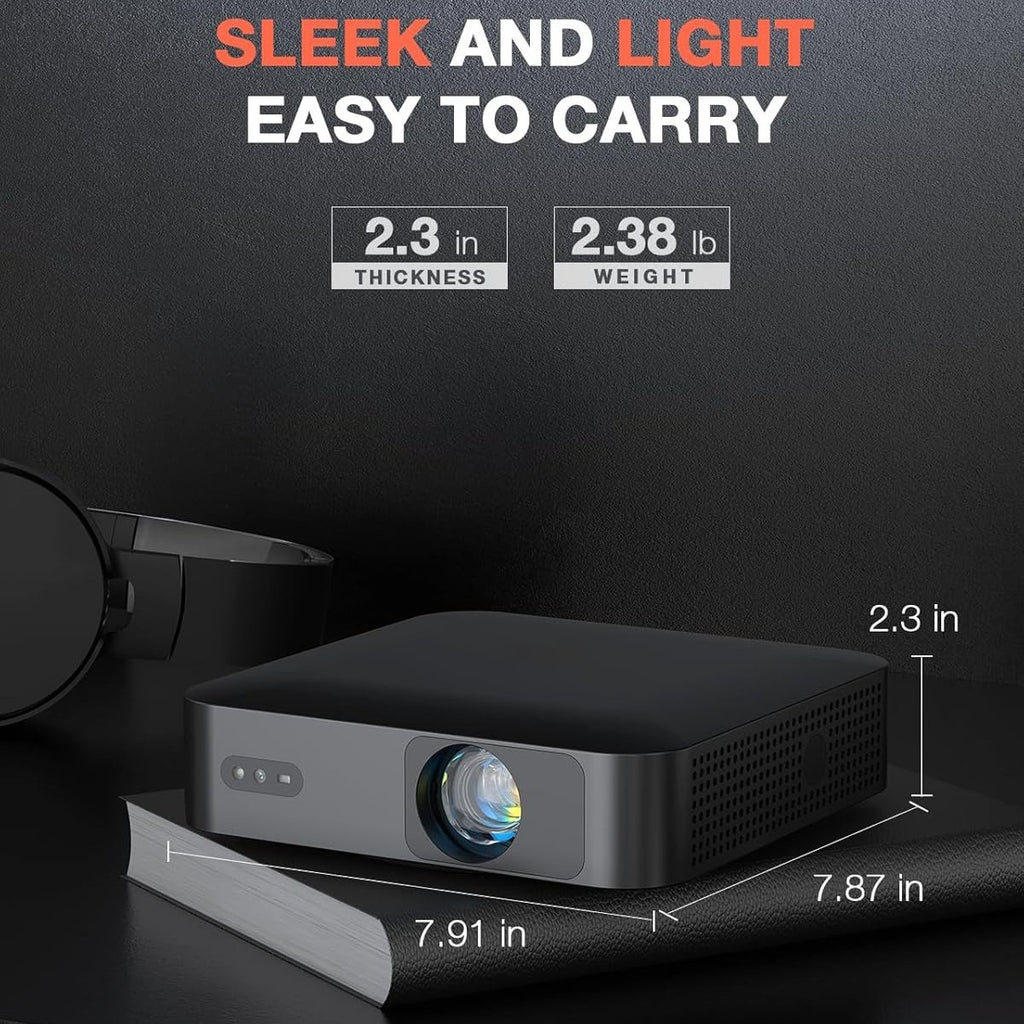 Smart HD Projector with PTZ Autofocus