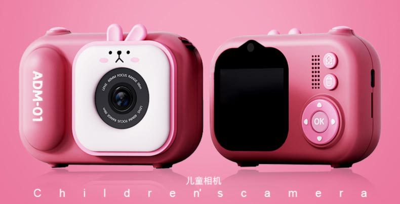 Mini HD Kids Camera - Handheld DSLR for Students