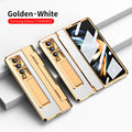 Samsung Z Fold4/5 Leather Case with Hinge Protection