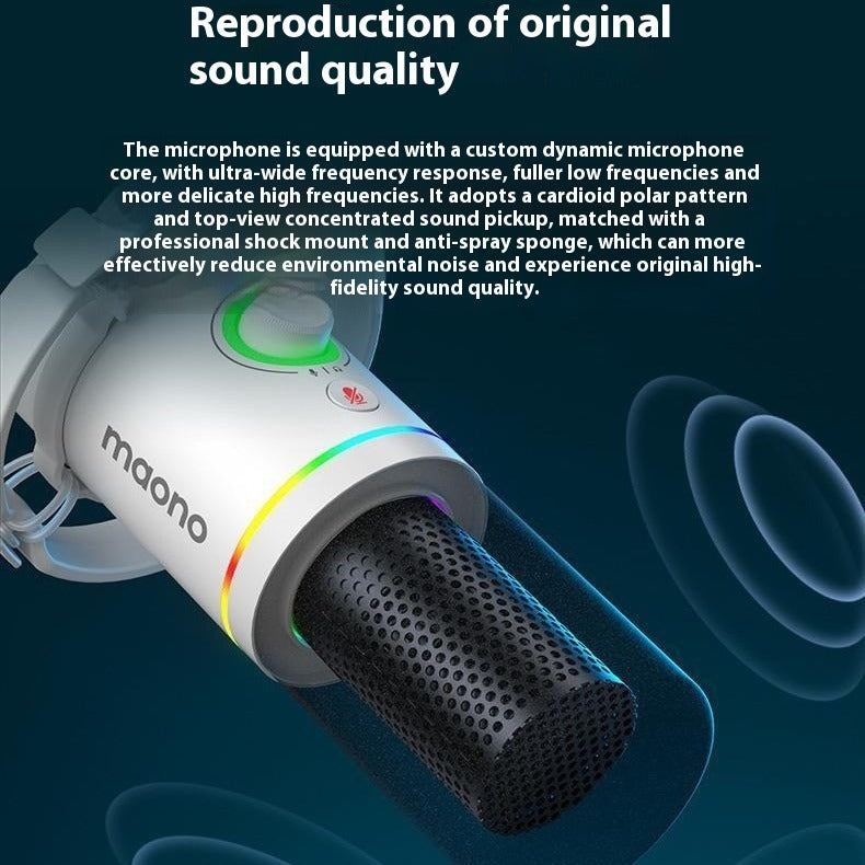Desktop Dynamic Microphone Set