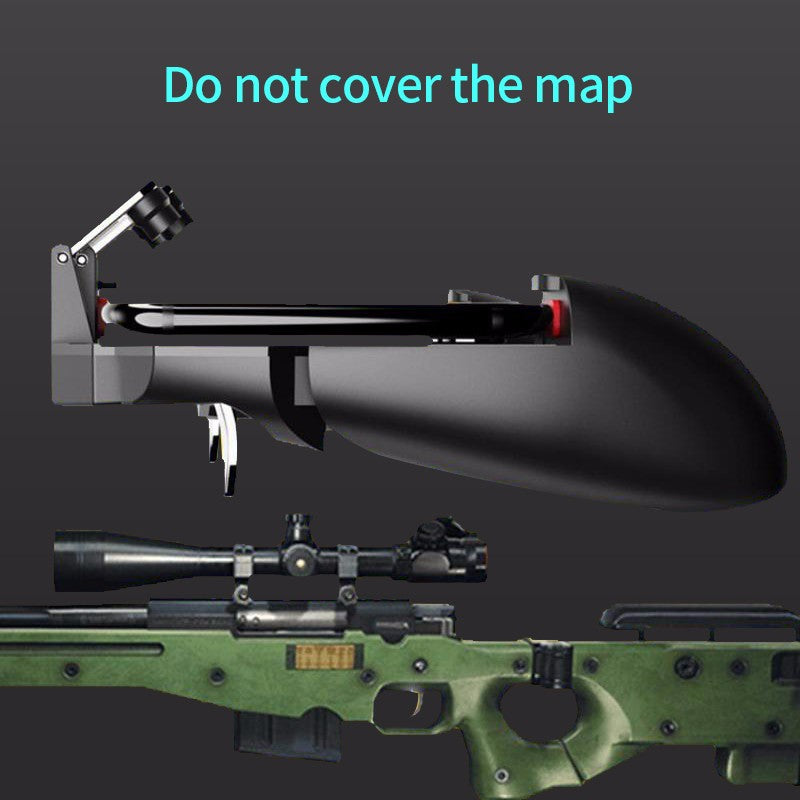 AK66 Mobile Game Controller for PUBG (Six-Finger)