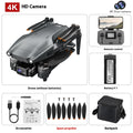 L600PRO Foldable 4-Axis Drone with HD Remote Control