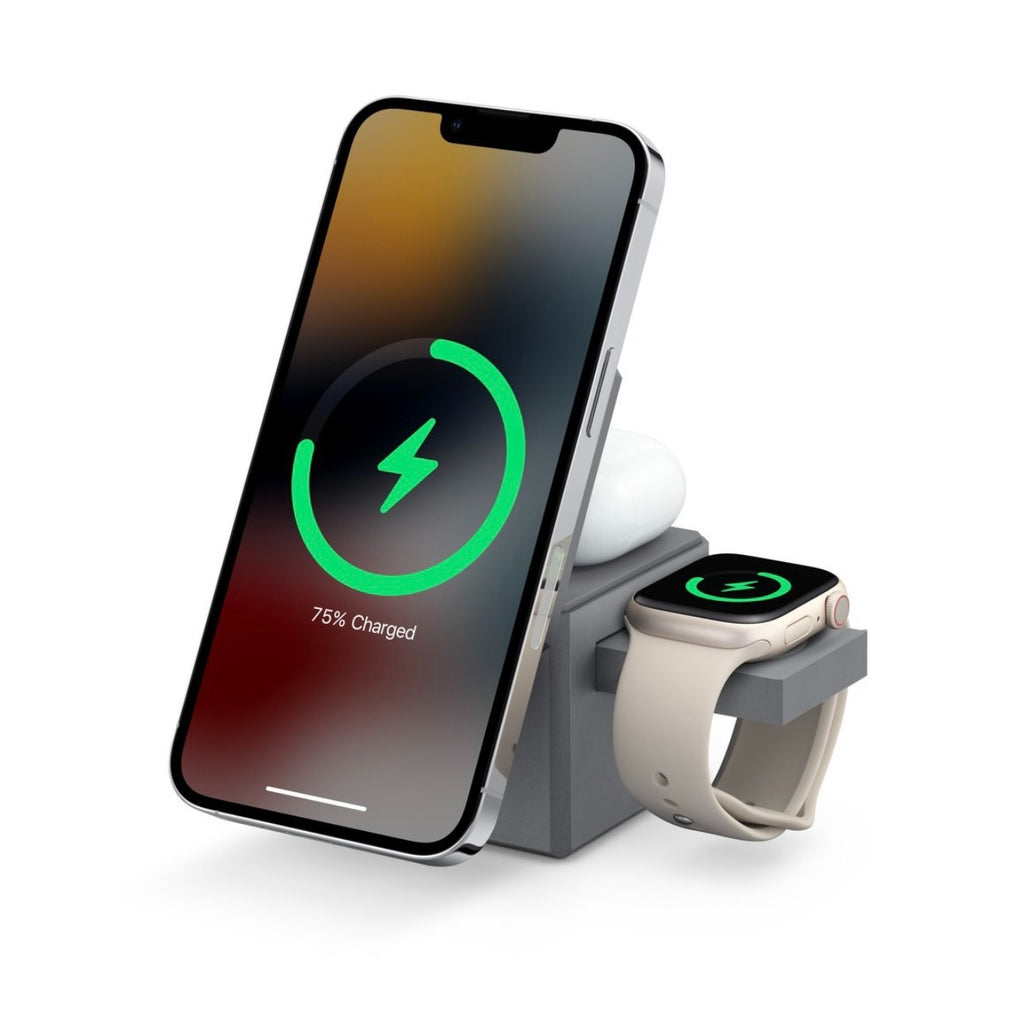 3-in-1 Magnetic Wireless Charger Cube