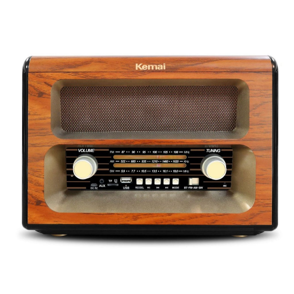 1980s Retro Full Band Bluetooth Radio MD-1910BT